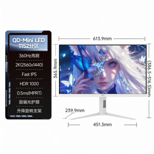 AOC | 27 inch 2K 360Hz E-Sports Mini LED Polarized Monitor