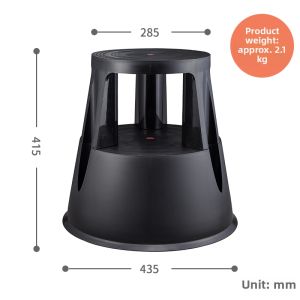 Sanwa Supply | Non-slip Safety Two Step Stool