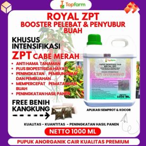Pupuk Cabe untuk Pertumbuhan: Pupuk Topfarm & ZPT