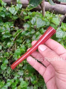 Pipa cangklong kayu nagasari merah 11cm