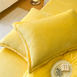 Áo Chăn Gối Lông Cừu Coral Velvet Họa Tiết Hoa Mùa Đông 48cm74cm Lót Lông Cừu Đơn an Dong Cotton Bedding