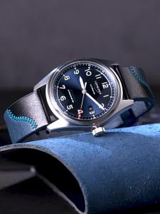 Maikes | Original Bicolor Leather Watch Strap For Men