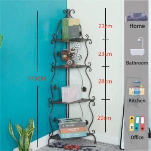 Bath Bathroom Shelving 4 Tier Kitchen Bathroom Storage Rack Shelf Shower Gel Corner Racks Shampoo Soap Cosmetics Rack Bathroom  Multi Function Storage Rack Kitchen Racks Organizer Storage Rack