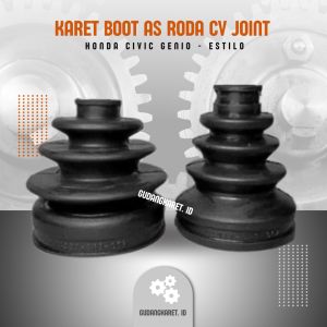 karet boot as roda cv joint kokel honda civic genio - estilo