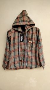 KEMEJA HOODIE ANAK TANGAN PANJANG 07 ALV.Inc