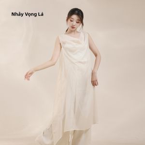 LEAF DANCE | Đầm Nhảy Múa Không Tay Phong Cách Zen