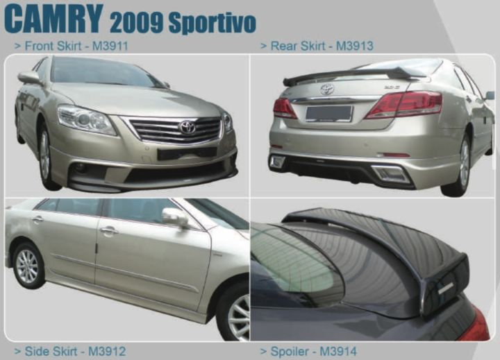 Toyota Camry acv40 2006 2007 2008 2009 2010 2011 RSR Sportivo bodykit ...
