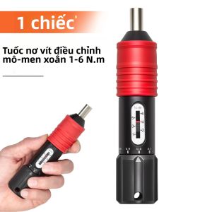 Bộ Tua Vít Chỉnh Lực Geinxurn Đầu Vặn Lục Giác 1/4 Inch Có Nam Châm Giữ Mũi Vít Hợp Kim Nhôm Đa Năng Dùng Cho Sửa Chữa Ô Tô Và Sử Dụng Tại Nhà