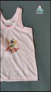 Promo Singlet Kaos Dalam Anak Warna Sablon Karakter Laki-laki dan Perempuan