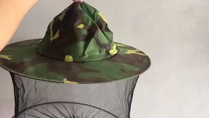 Topi Jaring Anti Sengat Lebah Madu Untuk Peternakan & Panen