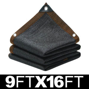 Shade netting UV resistant 90% outdoor sunscreen netting shade netting black waterproof and sunscreen in summer
