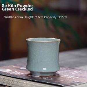 Business Gift Ceramic Ice Crack Water Cup