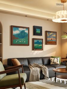HAOJIUBUJIAN | Retro Elegant Living Room Decorative Painting