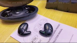YZIYOU Earphone Earbuds Headset TWS Bluetooth Wireless Jogging Running HiFi Noise Canceling 300mAh