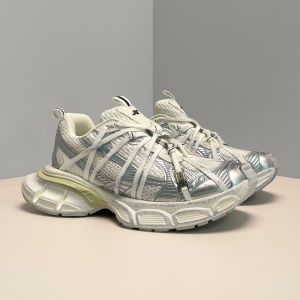 DAMAI Black Knight Thick Bottom Heightening Strap Dad Shoes Mens 3XL Autumn New Couple Sports Leisure Shoes Mesh Inner Material