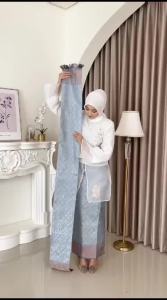 Promo Rok Lilit songket dan selendang songket mewah Bawahan kebaya tradisional-Civic Fashion