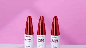 Peel Off Rose Pink Lip Gloss Matte Outline Contour Tattoo Lip Stain Waterproof Transfer Resistant Tear Off Natural Lip Tint