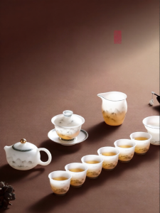 SHANGYANFANG | White Gongfu Tea Set Birthday or Housewarming Gift