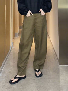 MANMI | Loose and Plus Size Slimming Trousers Straight Leg Palazzo Pants