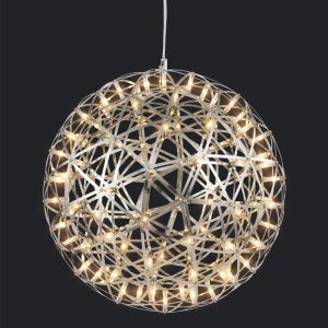 Modern Brief Loft Lamp Spark Ball LED Pendant Lights Fixture Firework Ball Stainless Steel Pendant Lamps Home Decor Lighting