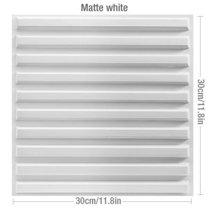 10pcs 30x30cm 3D Art Wall Panel background wall decoration exterior 3D wall Sticker suitable room bathroom ceiling hotel office