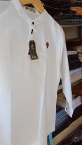 Baju Koko Kurta Pakistan Pria Dewasa Polos Lengan Panjang Material Cotton Adem Premium Jumbo