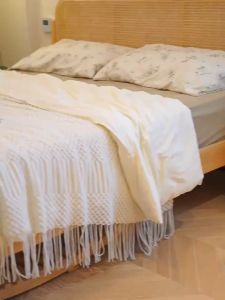 Compact Bedside Storage Solutions: Solid Wood & Bamboo Cabinets