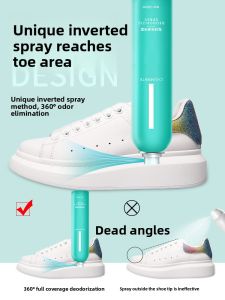 MONLEYTA | Deodorizing Spray For Shoes Socks Anti Odor Shoe Cabinet Deodorizer Antibacterial Foot Odor Eliminator Normal Size 200ml