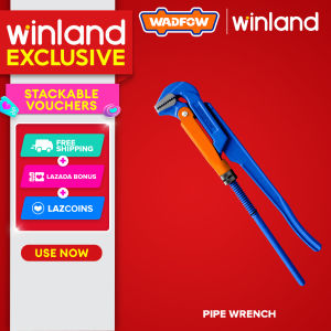 Wadfow by Winland 1"|1-1/2"|2" Carbon Steel 90° Heavy Duty Swedish Pipe Wrench WAD-HT