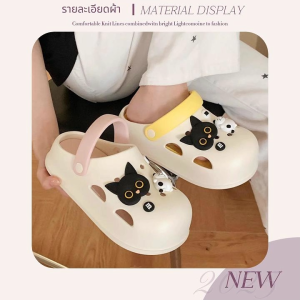 LHSunshine ฮิตติดเทรนด์ รองเท้าแตะหัวโตผู้หญิง มาใหม่ มีให้เลือกถึง 5 สี คอลเลคชั่นนี้บอกเลยว่าเก็บได้เก็บ ทรงสวย สวมใส่สบาย ระบายอากาศได้ดี สีสวย แถมฟรีอะไหล่ คุ้มเกินคุณน้าาา