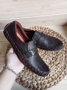 Sepatu Pria Terbaru Kulit Sapi Sepatu Kasual Sepatu Formal Sepatu Kerja Sepatu Santai Kerja Sepatu Santai