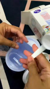 Toples Susu Bubuk Tempat Kotak Wadah Penyimpanan Susu Bubuk Bayi Portabel Sealed