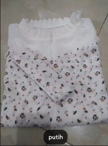 Hagia Dress Overall cringkle airflow busui frendly / Dress korean look nice