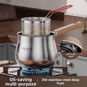 SHUDUODUN | Multifunctional 304 Stainless Steel Oil Fryer