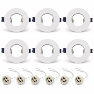 Đèn Âm Trần JOYINLED 6 Bóng GU10 Chống Nước Hình Tròn Chất Liệu Nhôm Dành Cho Phòng Tắm Lỗ Khoét 50mm