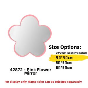 YASISHA | High-End Creative Creamy Style Flower Decor Makeup Mirror