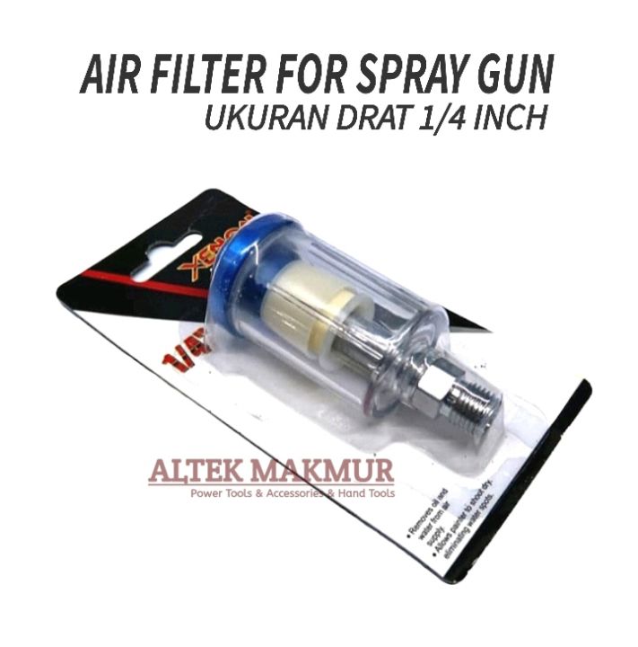 Air Filter For Spray Gun Kompresor 1/4 Water Oil Separator