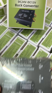 Bộ Đổi Nguồn 24V - 12V Dành Cho Xe Tải - Lắp Loa Sub Ô TôMàn Hình Android - Công Suất 20A