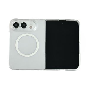Strong Magnetic Matte Transparent PC Case For iPhone Fold iPhone Duo MagSafe Shockproof Hard Cover