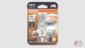 OSRAM HS1 LED BULB 7285CW MENTOL DEPAN COOL WHITE 6000K FZ150 Y15Z 12V P43T 5/5.5W [NEW IMPROVED][100% ORIGINAL OSRAM]