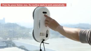 Purerobo W-R4S Ultra thin Robot vacuum cleaner window cleaning robot window cleaner electric glass remote control for home