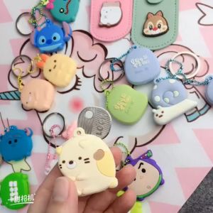 Set 5 Bọc Chìa Khóa Silicon Hình Thú Cute – Chống Trầy Dễ Phân Biệt Gắn Móc Gọn Gàng Tiện Lợi