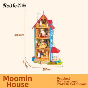 JINWUCHUANGYI | DIY Miniature Model Building Toy for Women as Mid-Autumn Festival Gift