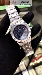 Đồng Hồ Nam DRACO D22-DR05 Wellerman Chính Hãng Kính Sapphire Dây Thép Không Gỉ Chống Trầy Chống Nước Cao Cấp Fullbox - Đen