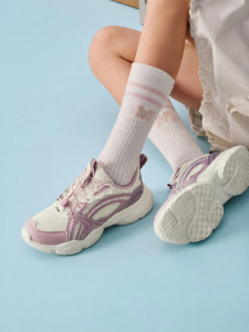 LI-NING KIDS | Fall Lightweight Soft Sole Girls Sports Shoes