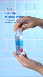 FEMME || Wardah Lightening Oil-Infused Micellar Water 105 ml - 55 ml Pembersih Make Up