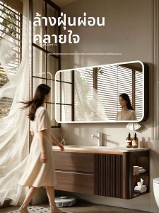 DIPURUI | Retro Ceramic Basin Bathroom Vanity Unit