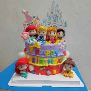 Colorful White/Transparent/Pink Ball Cake Topper Cake Decoration 幻彩球 彩球蛋糕擺件 蛋糕裝飾 Kek Hiasan