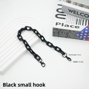 Acrylic Chain Shoulder Strap Accessories Orange Color for LV Keepall25 Bag Toy Inner Pouch Bag Hanging Ornaments
