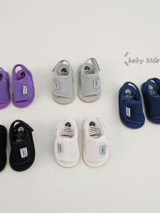 รองเท้าเดินแบบผ้าตาข่ายระบายอากาศสำหรับเด็กชายและเด็กหญิงในช่วงฤดูร้อน รองเท้าเด็กวัยเตาะแตะกันลื่น รองเท้าเด็กวัยเริ่มเดิน